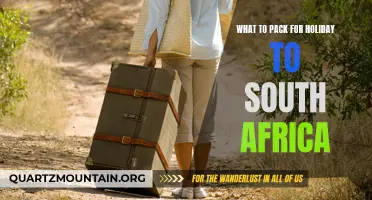 Essential Items to Pack for a Memorable Holiday in South Africa