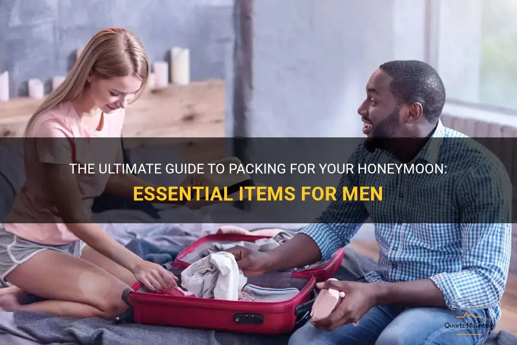 what to pack for honeymoon for men