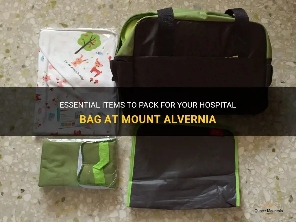 what to pack for hospital bag mount alvernia