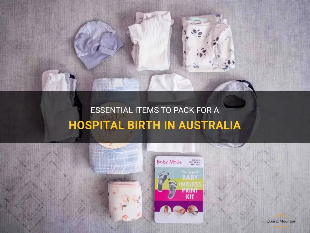 what to pack for hospital birth australia
