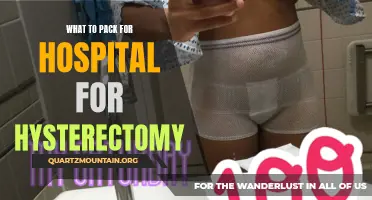 Essential Items to Pack for Your Hospital Stay After a Hysterectomy