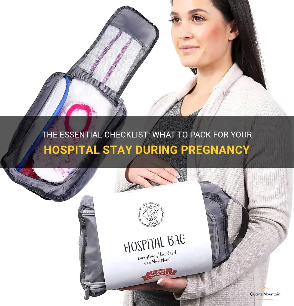 what to pack for hospital pregnancy