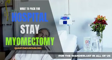 Essential Items to Pack for Your Hospital Stay After Myomectomy Surgery
