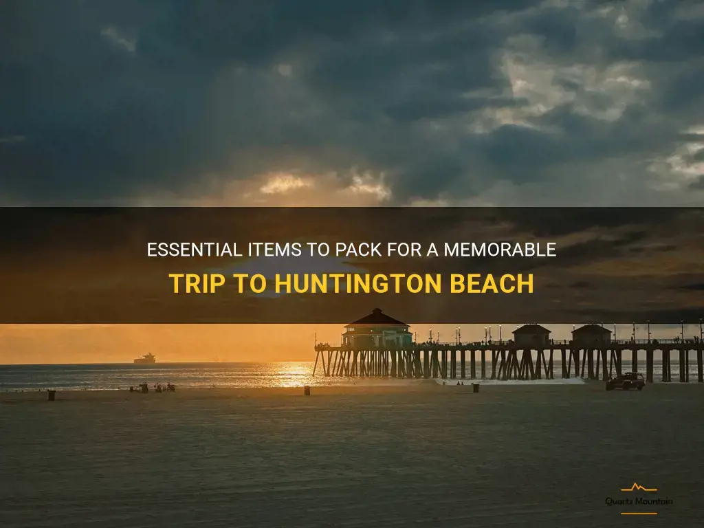 what to pack for huntington beach