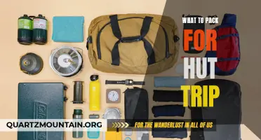 Essential Items to Include in Your Hut Trip Packing List