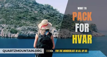 Essential Items to Pack for Your Trip to Hvar