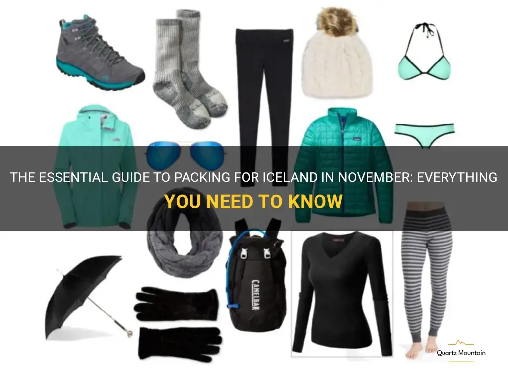 what to pack for iceland in november