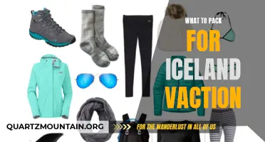 Essential Items to Pack for Your Iceland Vacation