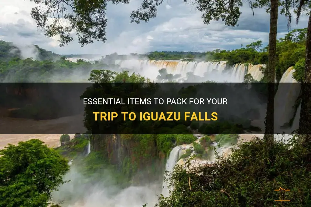 what to pack for iguazu falls