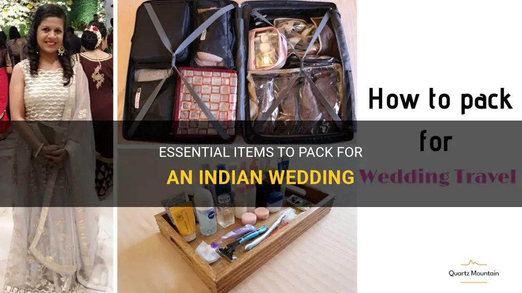 what to pack for indian wedding