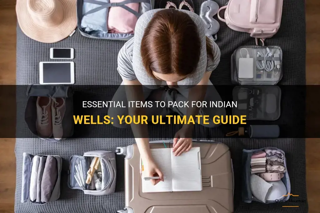 what to pack for indian wells