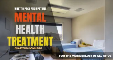Essential Items to Pack for Inpatient Mental Health Treatment