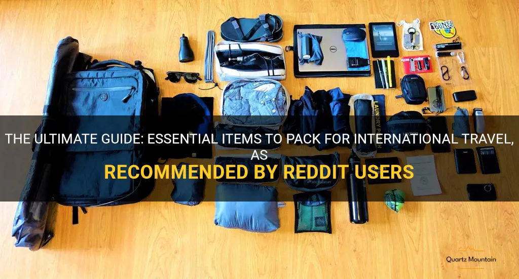 what to pack for international travel reddit