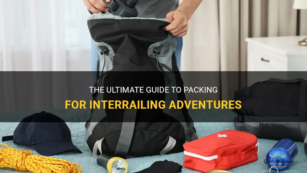 what to pack for interrailing