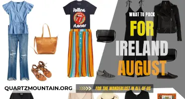 Essential Items for Packing in August for Your Trip to Ireland