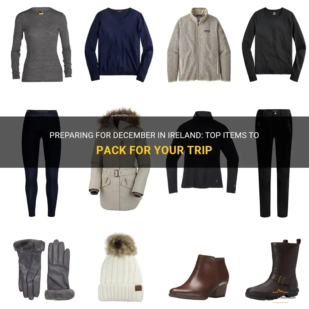 what to pack for ireland in december