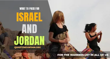 Essential Items to Pack for a Trip to Israel and Jordan