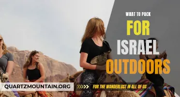 Essential Items for Adventurous Outdoor Explorations in Israel