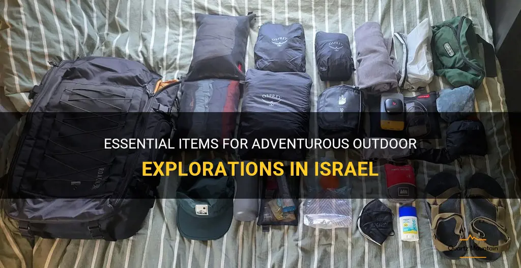 what to pack for israel outdoors