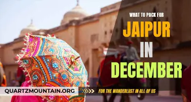 Essential Items to Pack for a Memorable Trip to Jaipur in December