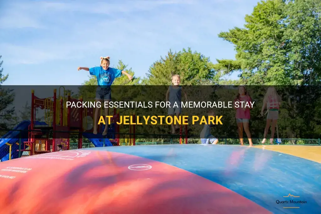 what to pack for jellystone park