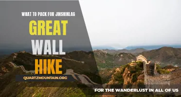 Essential Items to Pack for a Jinshanling Great Wall Hike