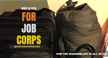 The Ultimate Guide on What to Pack for Job Corps