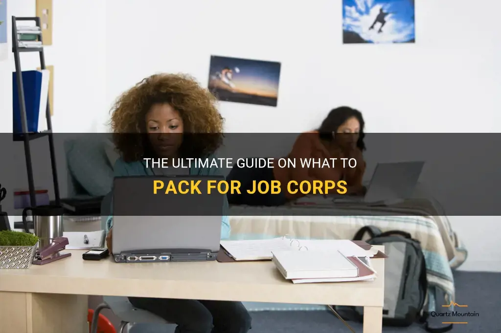 what to pack for job corps