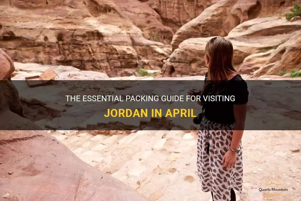 what to pack for jordan in april