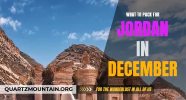 Essential Items to Pack for a December Trip to Jordan