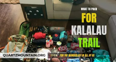 Essential Items to Pack for the Kalalau Trail Hike