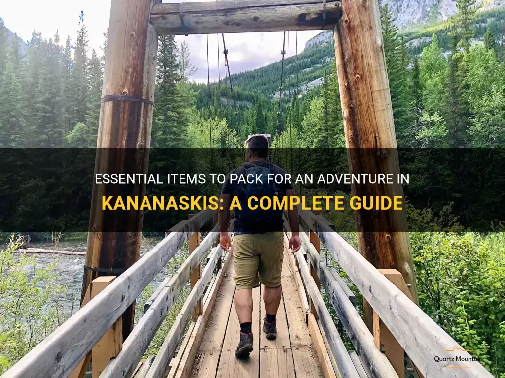 what to pack for kananaskis