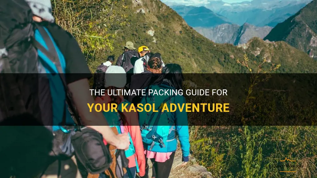 what to pack for kasol