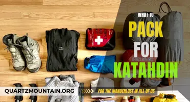 Essential Items to Pack for Your Journey to Katahdin