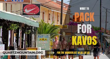 Packing Checklist for a Memorable Trip to Kavos