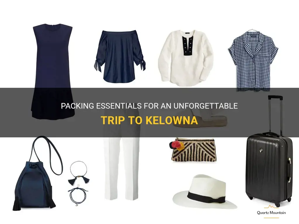 what to pack for kelowna