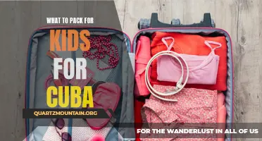 Essential Items to Pack for Kids When Traveling to Cuba
