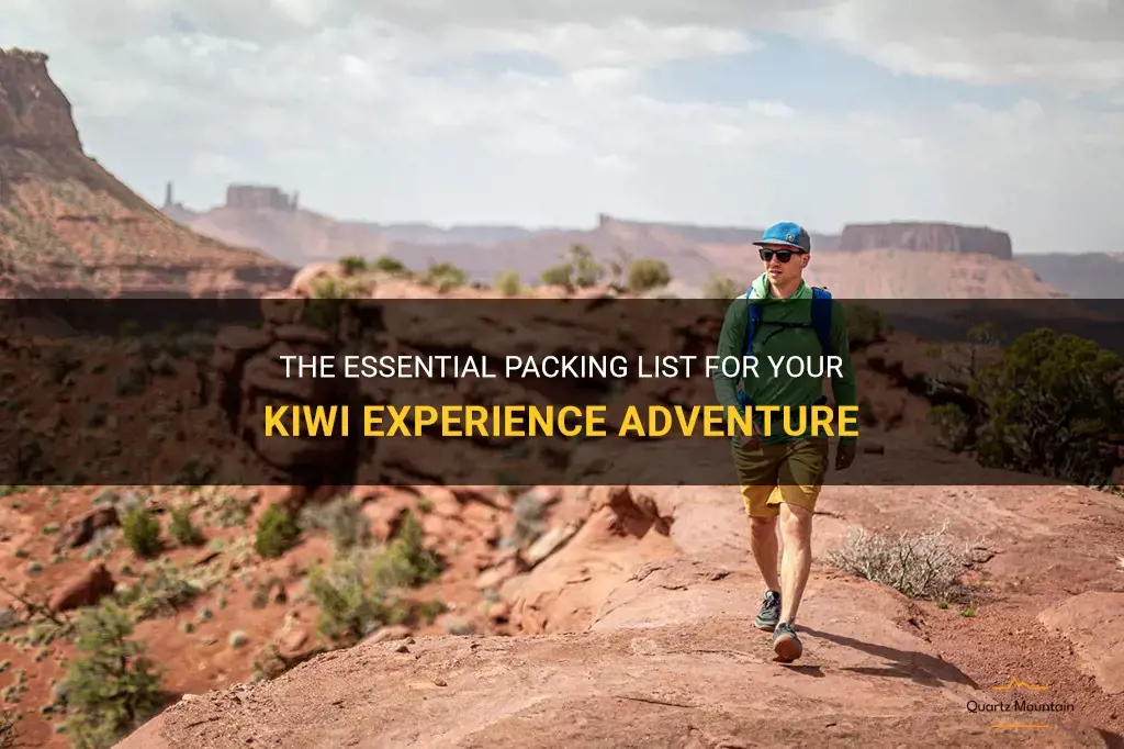 what to pack for kiwi experience