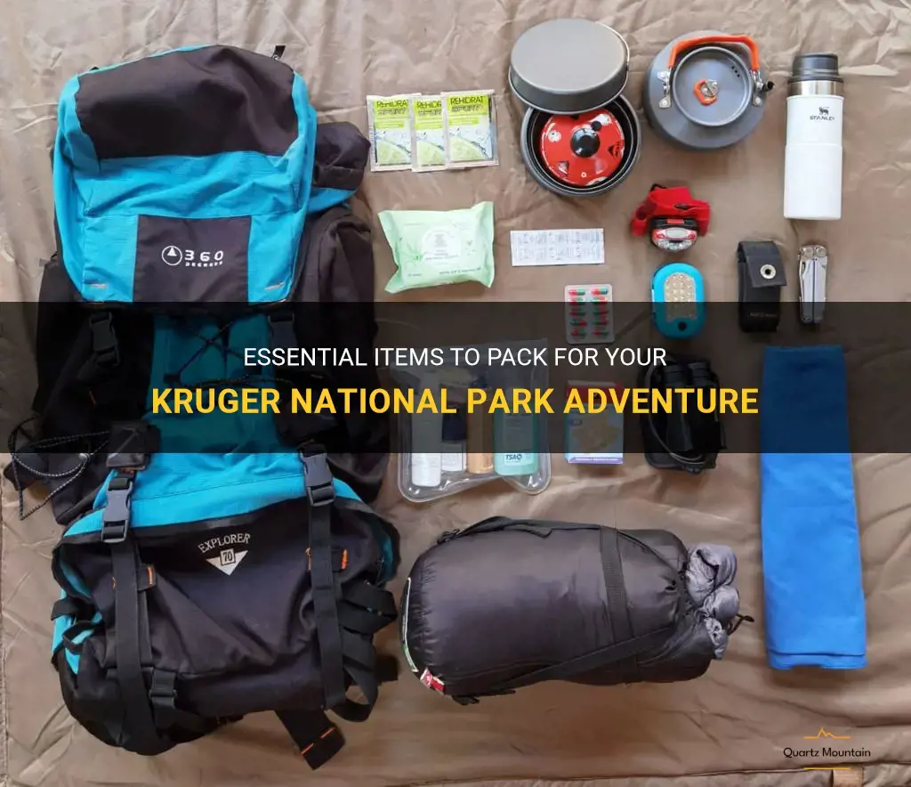 what to pack for kruger national park