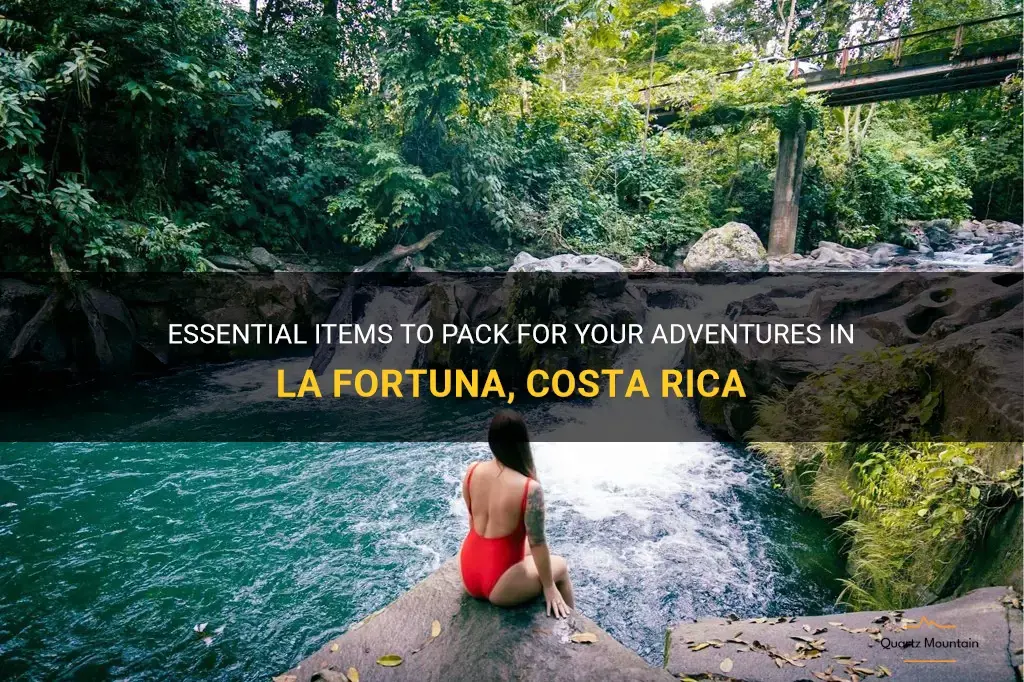 what to pack for la fortuna costa rica