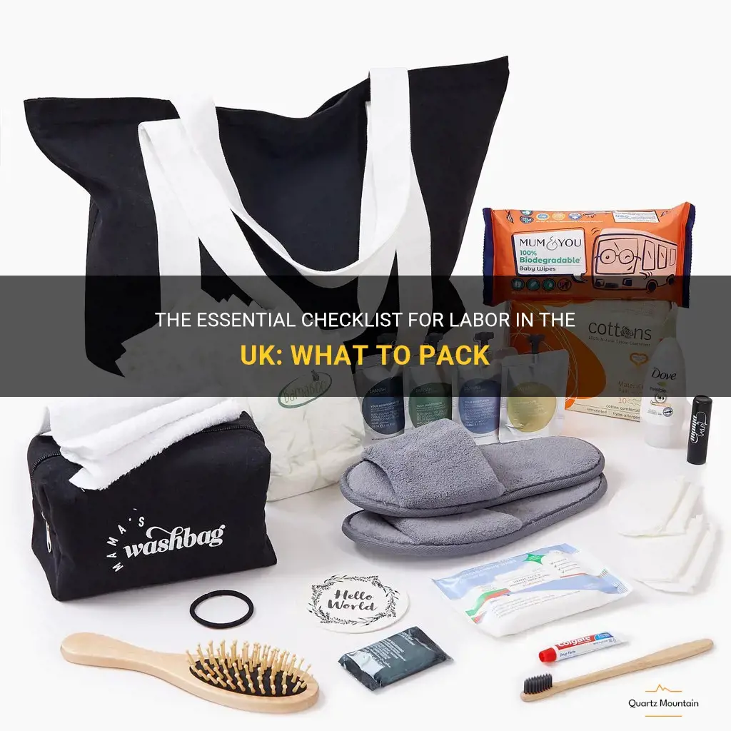 what to pack for labor uk