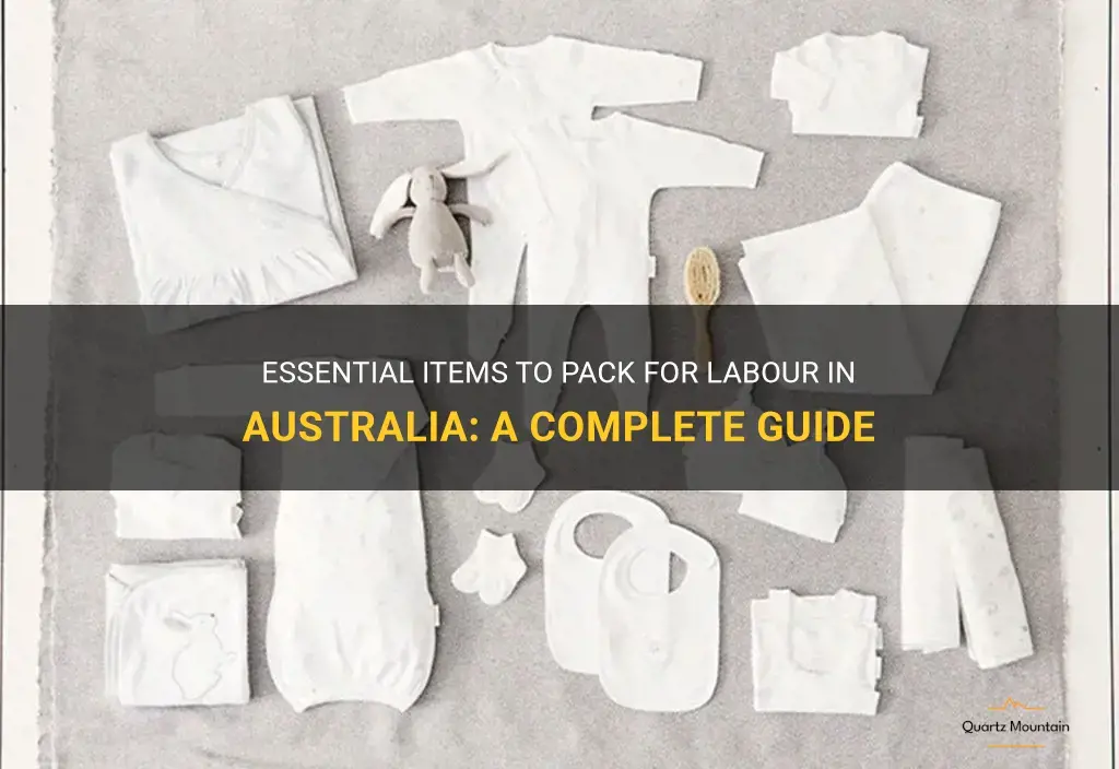 what to pack for labour australia