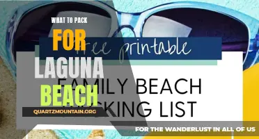 Essential Items to Pack for Your Laguna Beach Getaway