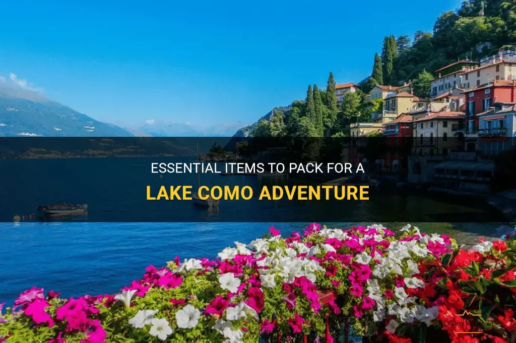 what to pack for lake como