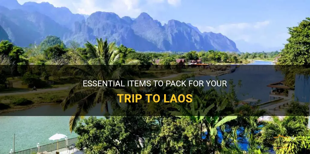what to pack for laos