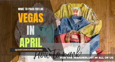 The Ultimate Packing Guide for Visiting Las Vegas in April