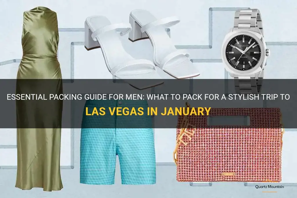 what to pack for las vegas in january for him
