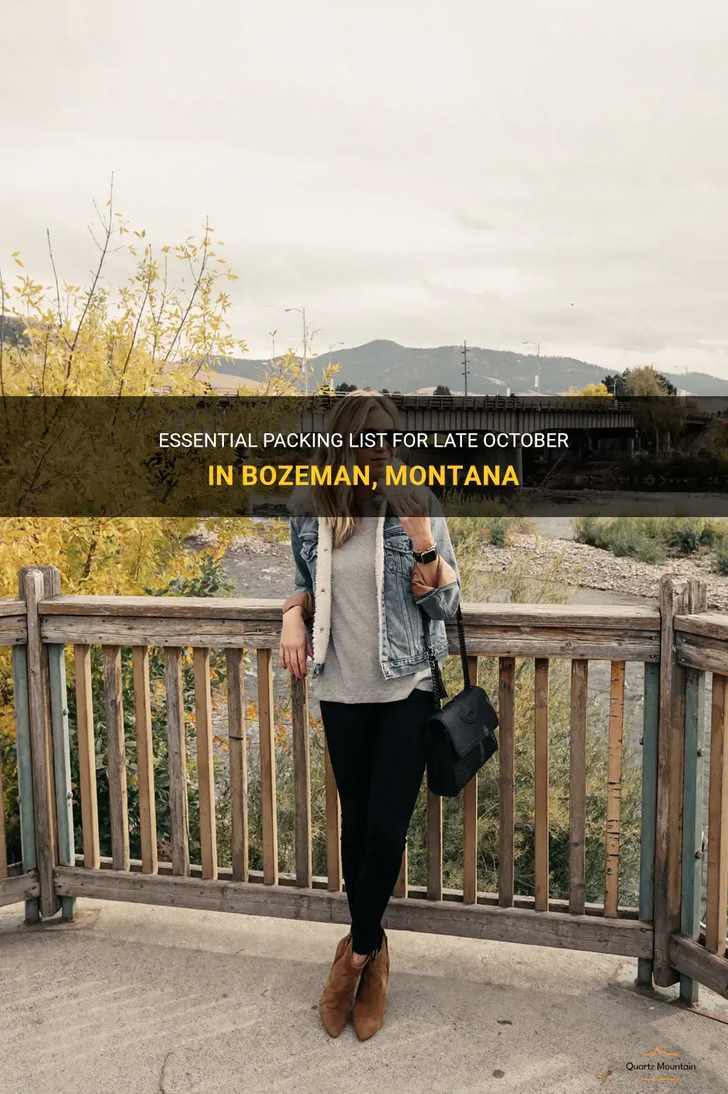 what to pack for late oct in bozeman montana