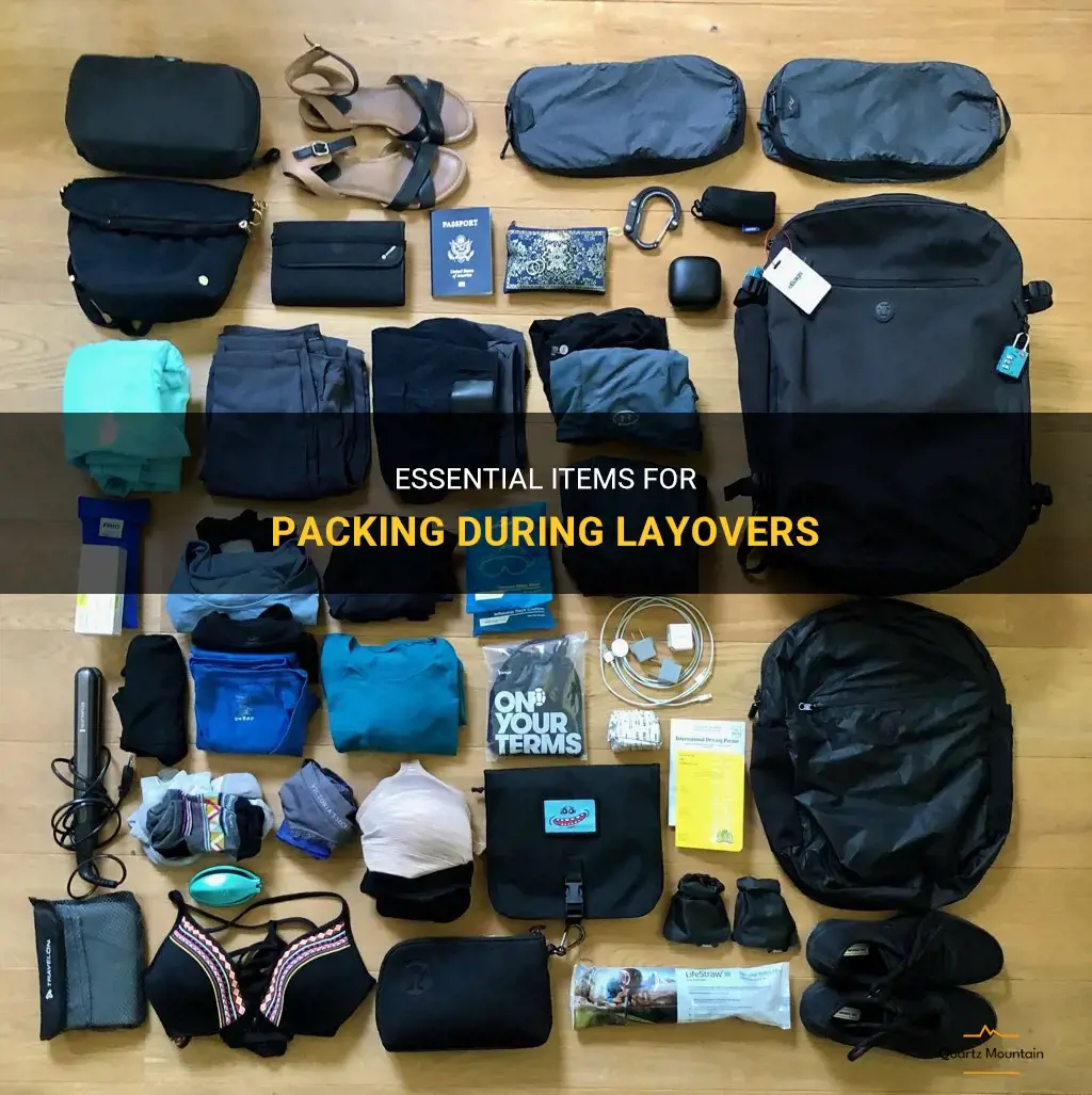 what to pack for layovers