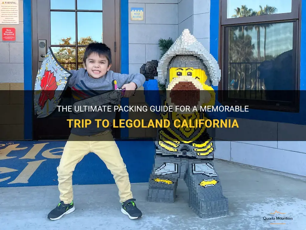 what to pack for legoland california